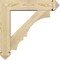 Ekena Millwork Balboa Arts and Crafts Rough Sawn Bracket w/ Offset Brace, Douglas Fir, 6"W x 24"D x 24"H BKT0604X24X24BOA03RDF - alternate 3